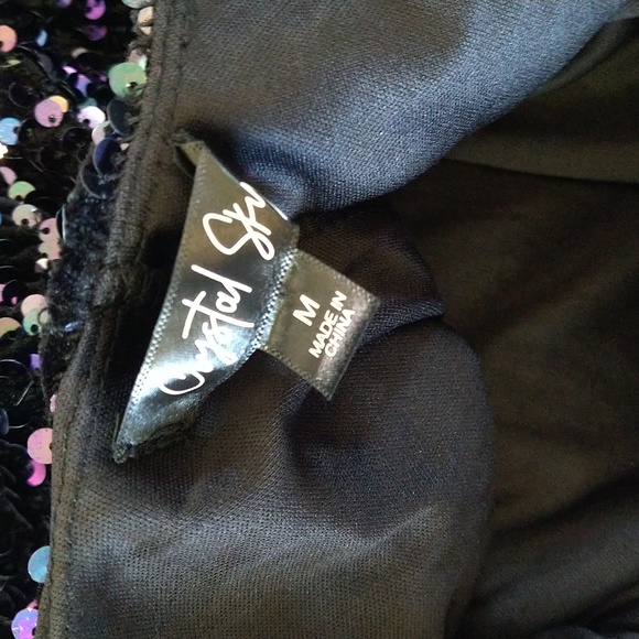 *NEW Crystal Sky sequin Dress size M - Picture 7 of 8